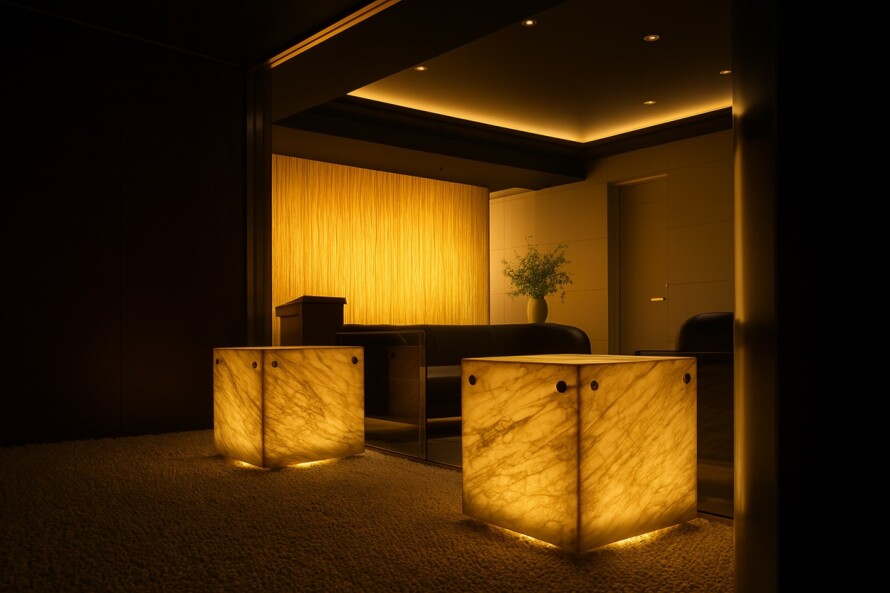 ワザック西大島　ビアンコカラーラ光壁