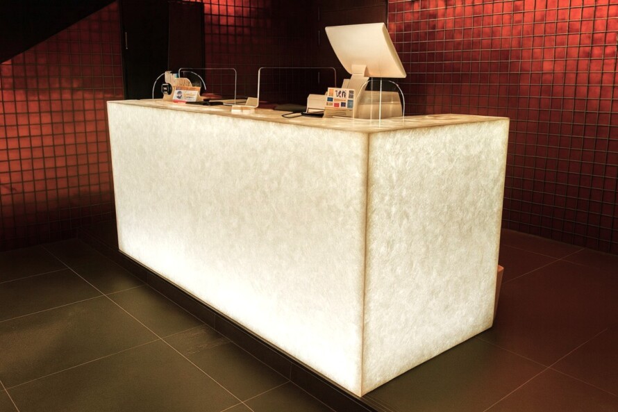 大理石カウンター　